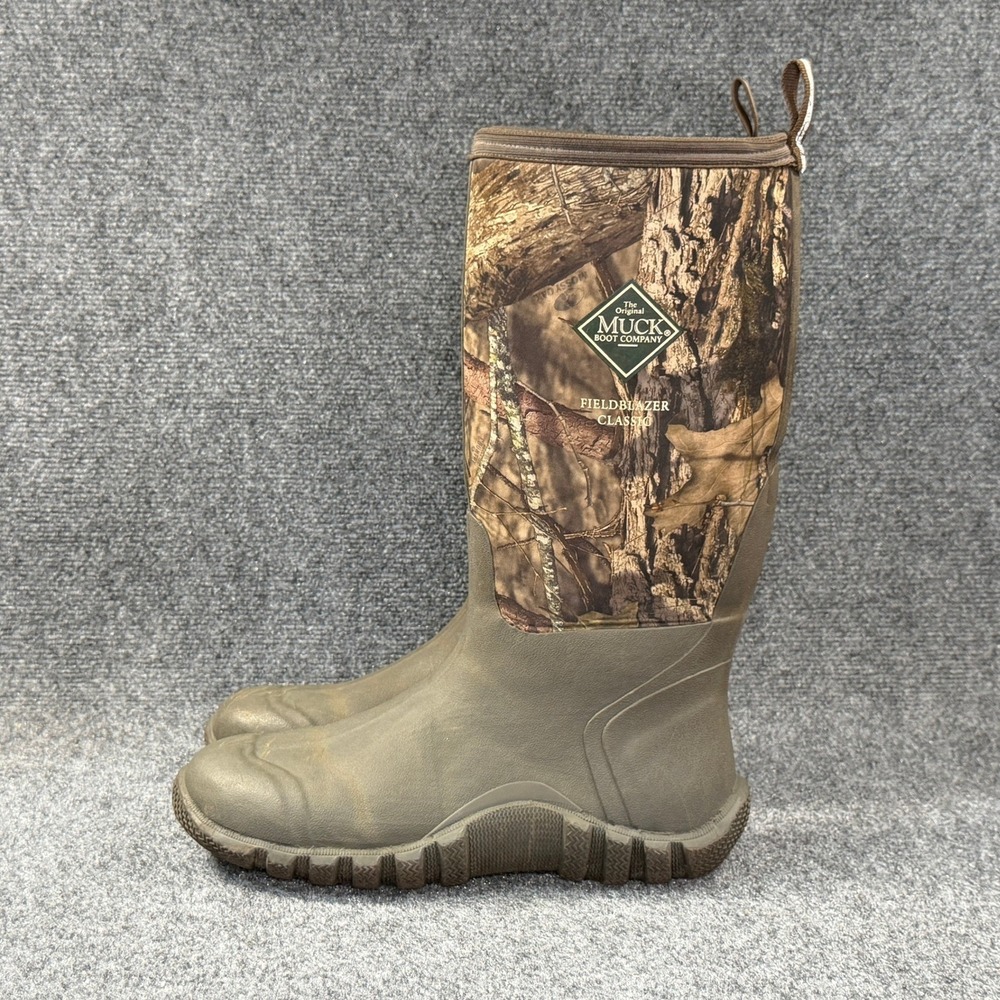 Muck Boots FieldBlazer Classic Men's 10 Camo Rubber Waterproof Mossy Oak Hunting - Picture 5 of 16